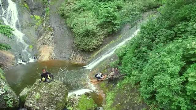 Kuril Islands shooting from a quadcopter