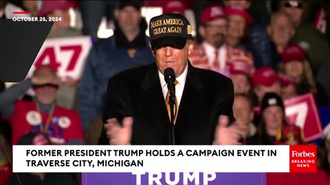 Donald Trump Outlines The Trump Reciprocal Trade Act During MI Rally- We Wouldnt Have Inflation