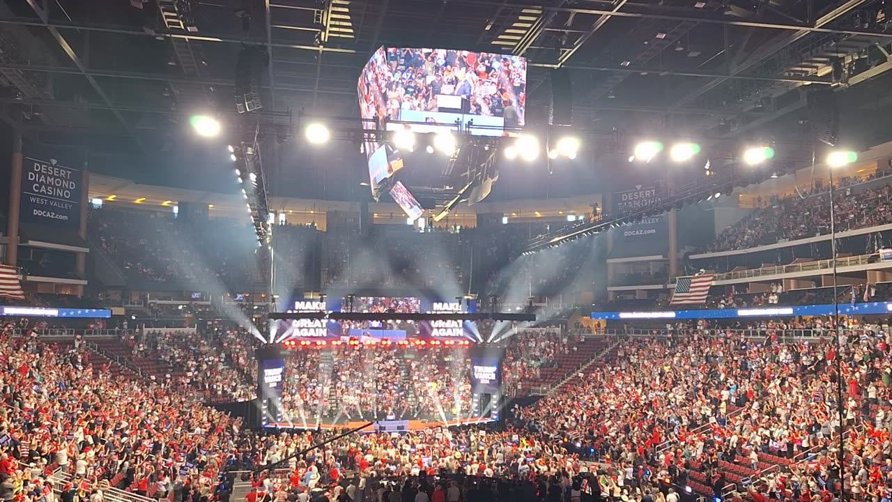 Trump Rally, Glendale Desert Diamond, Aug 23, '24