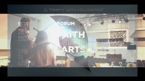 Come hear us play at the Forum for Faith & the Arts, September 28th!