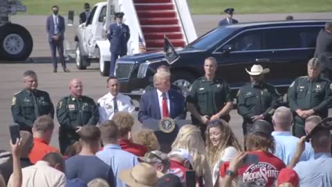 President Trump meets with sheriffs in FloridaText TRUMP - August 4, 2022