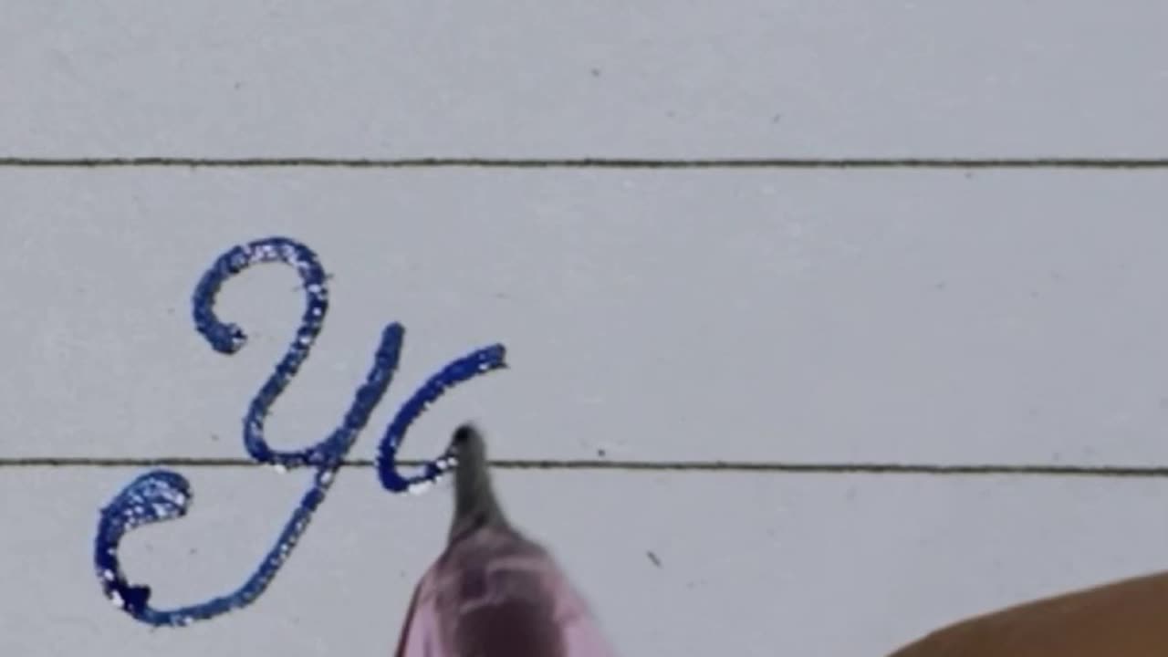 Write a a Yadav beautiful handwriting