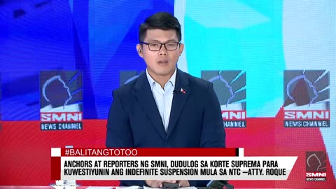 Anchors at reporters ng SMNI, dudulog sa KS para kuwestiyunin ang indefinite suspension mula sa NTC