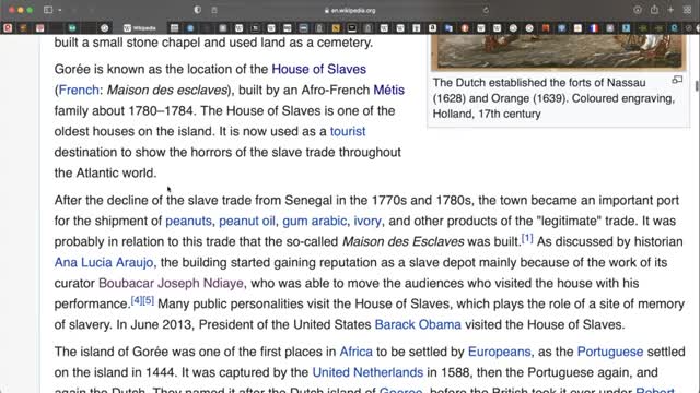 Hiii The Myth Of Goree Island : Clear Propaganda to "Trick" and Make Money, False Slave Narratives