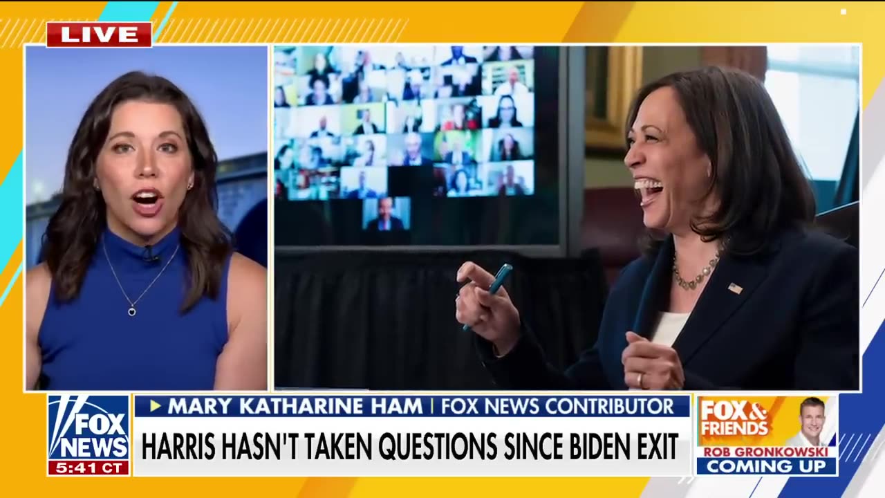 The media scrutinized over Kamala coverage They’re being ‘lazy’