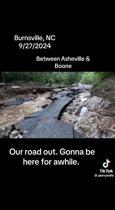 News Shorts: Burnsville, North Carolina Hurricane Aftermath
