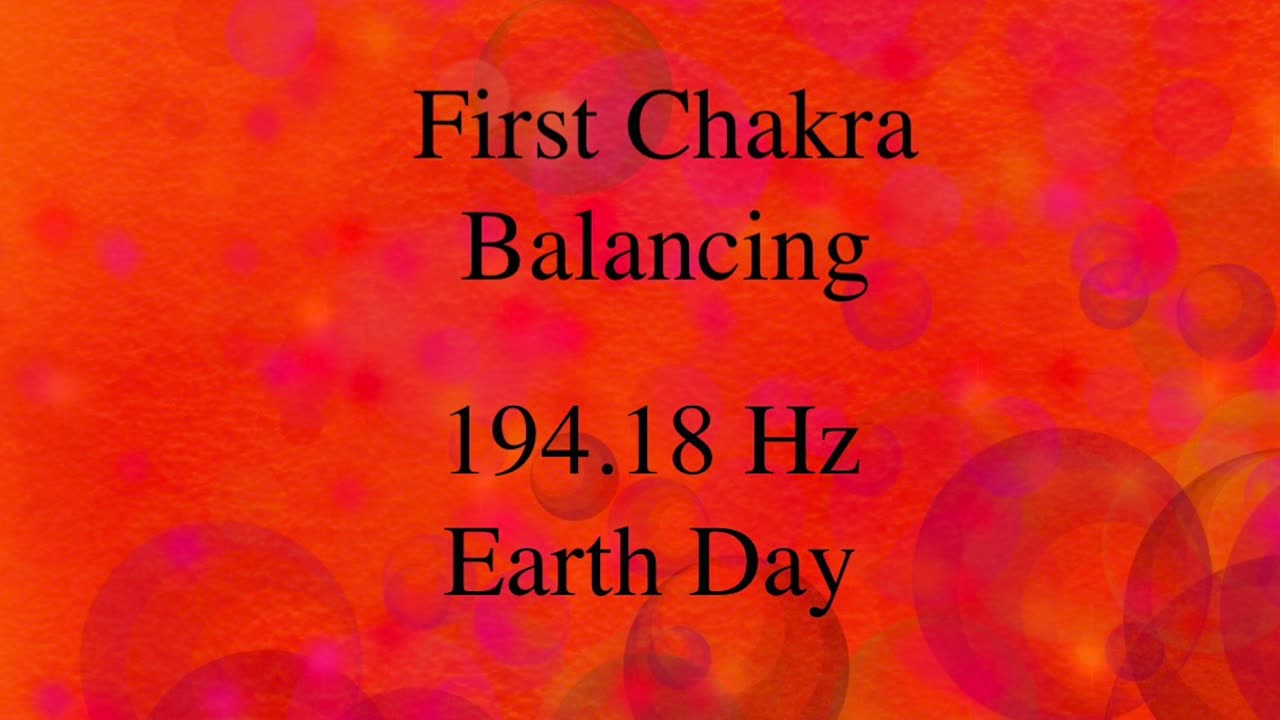 First Chakra Meditation Music with Shamanic Drum and 194.18 Hz (Earth Day)