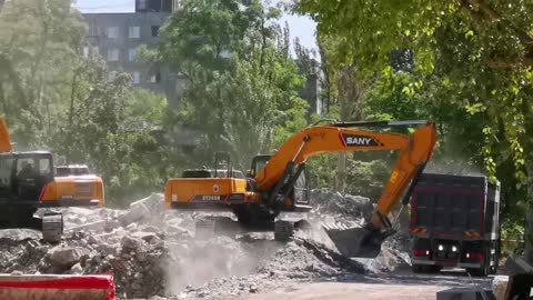 Mariupol today Restoration Construction of the city 07.15.2022