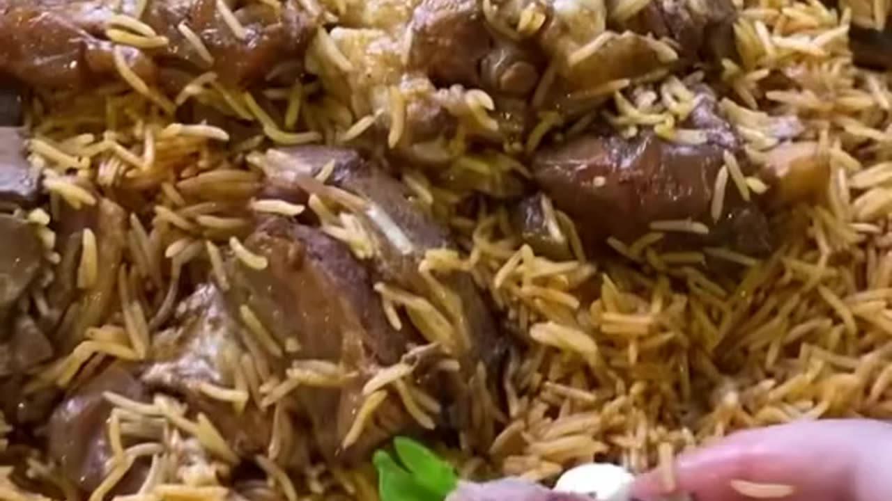 Spicy Kacchi Biriyani