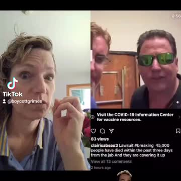 45000 people died over 3 days from the vaccines ‼