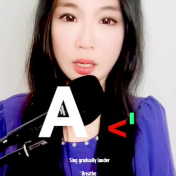 Vocal exercise - creascendo