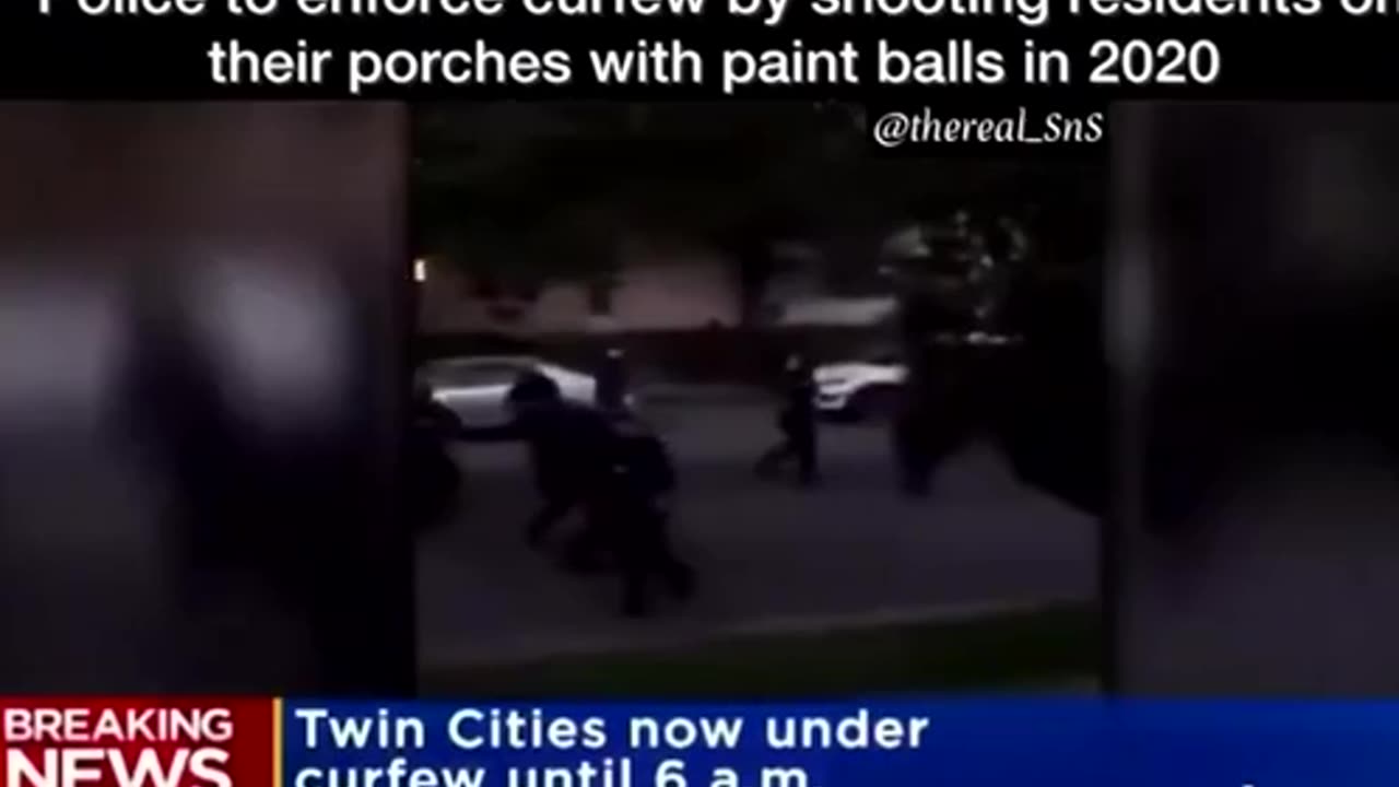 Tim Walz Really Ordered Police To Shoot People With Paint Balls During Covid