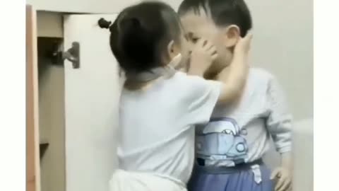 Cute girl And boy