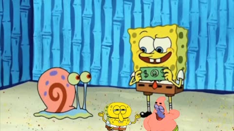 SpongeBob And Patrick Are Pretending To Be Imposters While SpongeBob Bribes Gary 💵