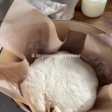 Homemade no-knead ARTISAN BREAD