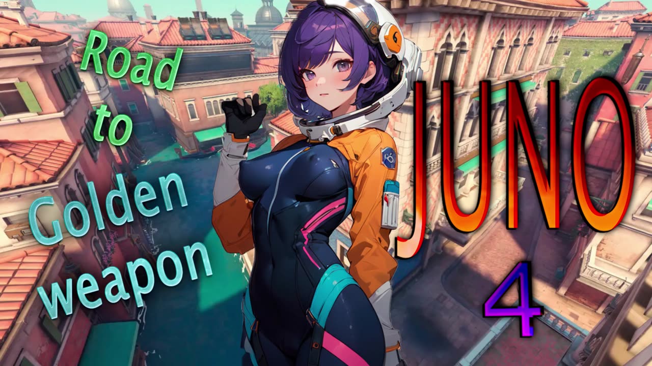 【Overwatch 2】 Juno's road to golden weapon! ~ part 4