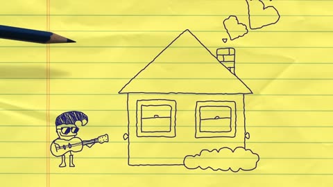 Pencilmate Nearly Drowns! -in- "Puddle Puzzle" Pencilmation Cartoons ~ Animation