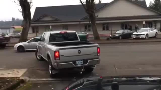 Horn connected to brakes results in epic vehicle prank