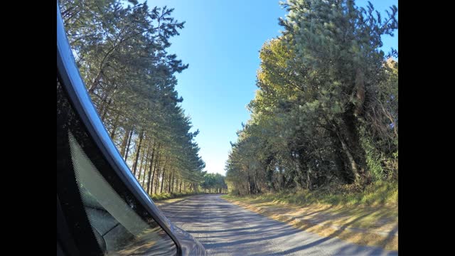 Mark Clark Portrush driving and walking around Ireland 2017.