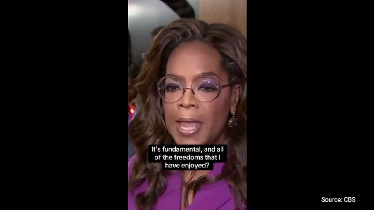 WATCH: Oprah Says Women Will Be “Weeping in the Streets” If Kamala Harris Wins Presidency