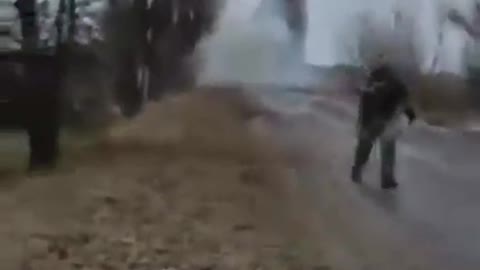 Ukraine Volunteer Defence Unit Blows up Supply Trucks