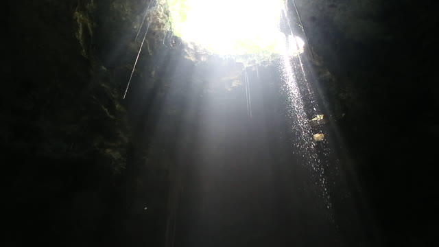Cenote Falls, Mexico.