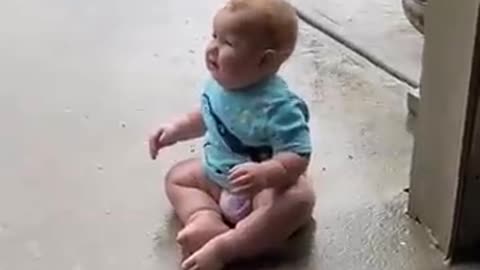 Funny Confusing baby - Cute video#worldbaby2#shorts