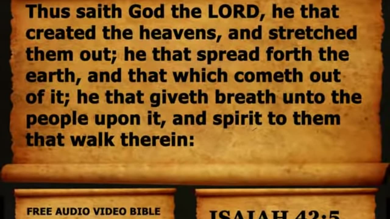 Bible Book 23. Isaiah Complete 1-66, King James Version (KJV) Read Along Bible