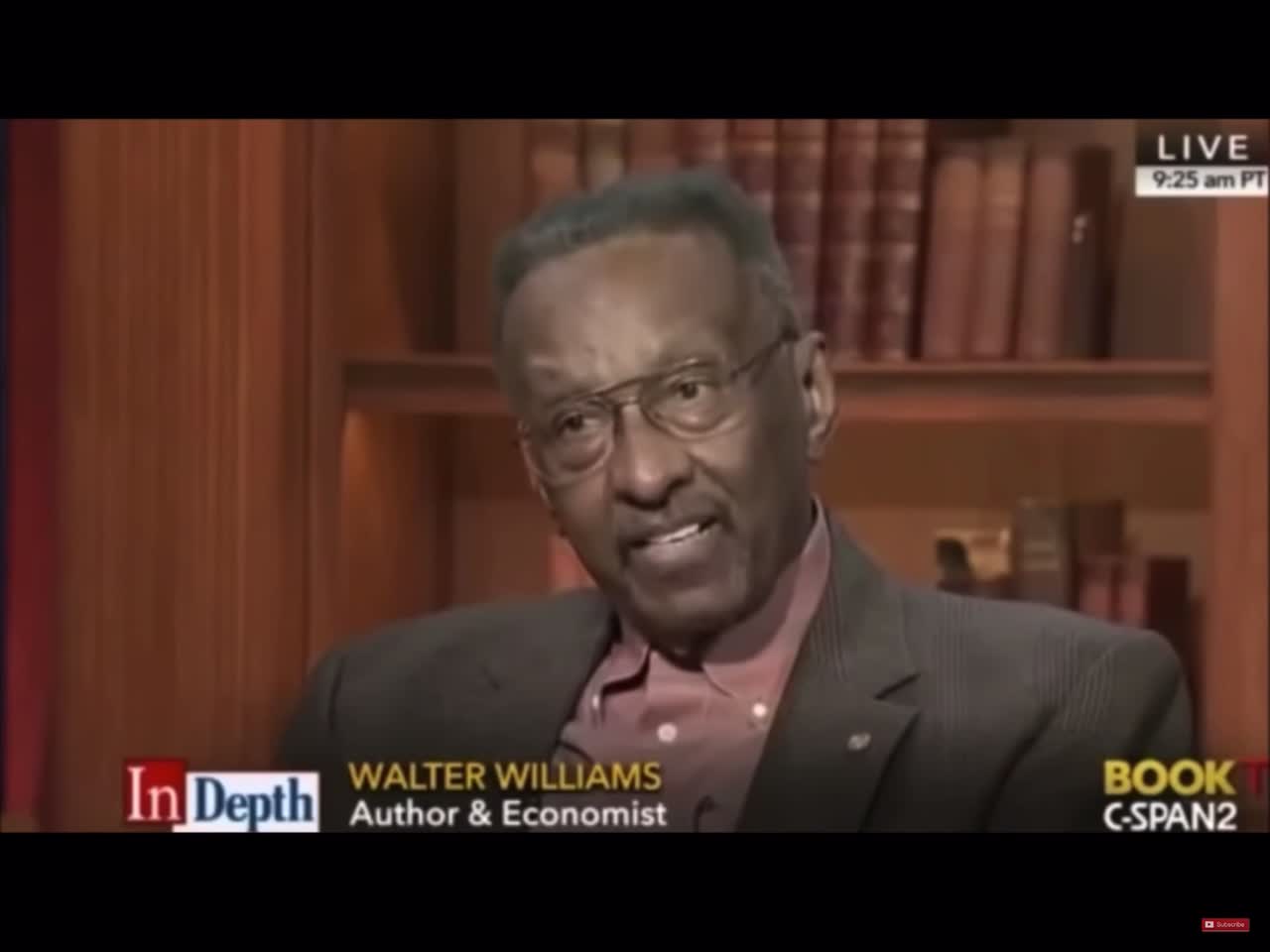 The late great Walter Williams We are not a democracy