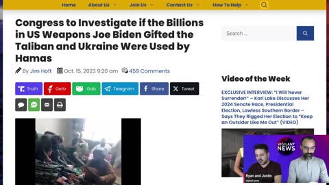 Vigilant News 10.16.23 Florida to Rescue Americans in Israel, Biden-Hamas Investigation