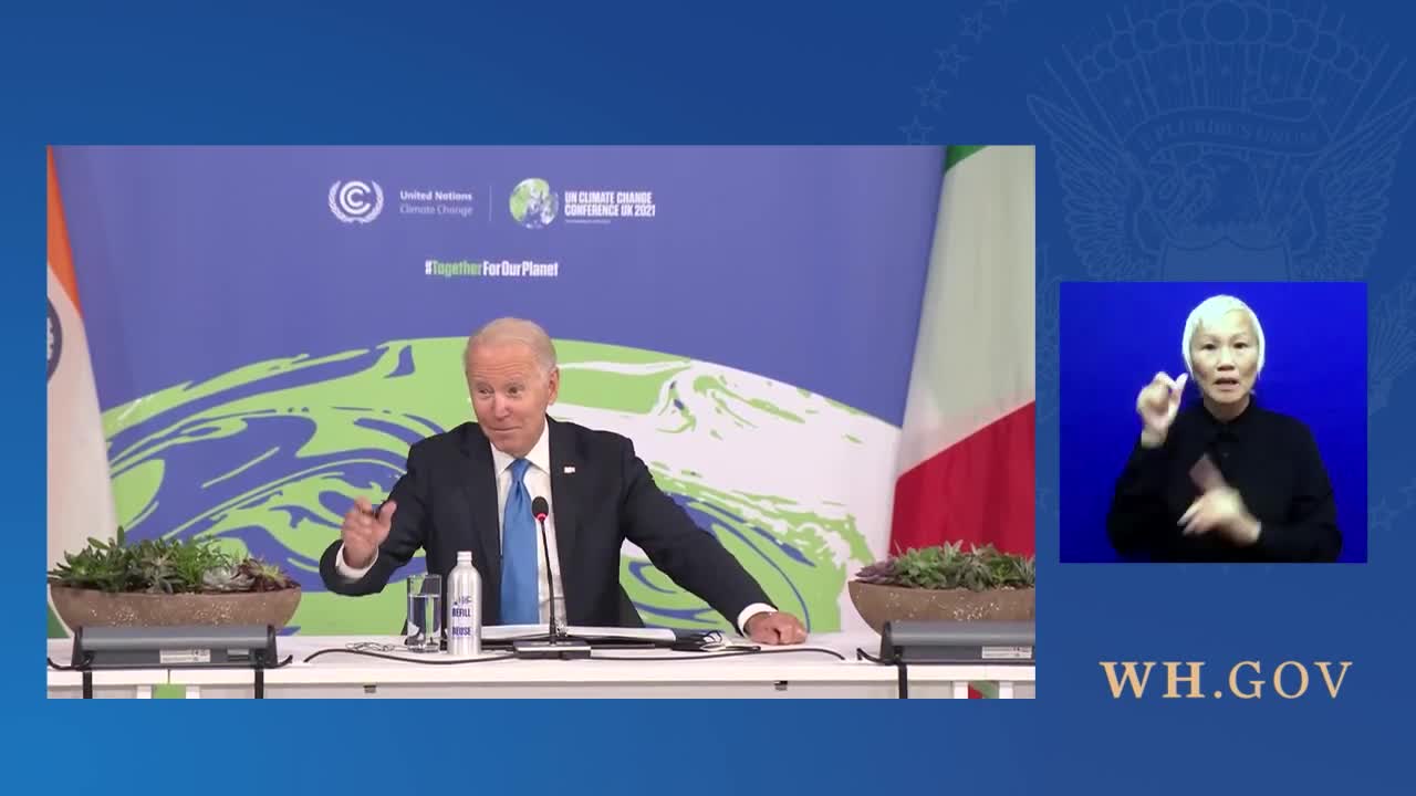 'Build Back Better World': Biden, Boris Johnson, EU President Share Stage At COP26 Summit