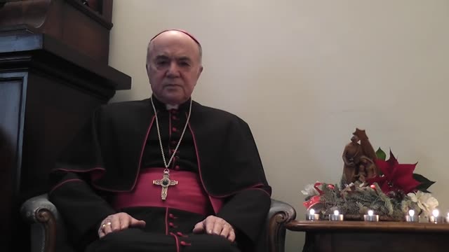 MESSAGGIO RIVOLTO AI FEDELI DA MONSIGNOR CARLO MARIA VIGANO' IN OCCASIONE DEL SANTO NATALE 2021. 😇💖👍