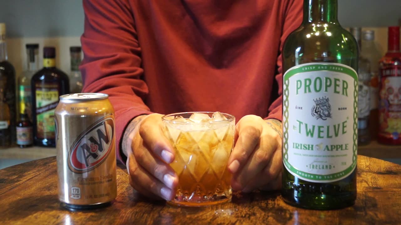 Proper 12 Apple Irish Whiskey & A&W Cream Soda