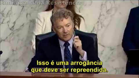 Senador arrasa Secretário de Estado da Saúde Norte Americano