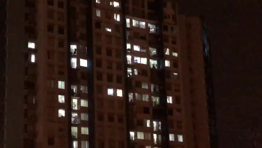 Cacerolazo contra la Reforma en Parque Heredia