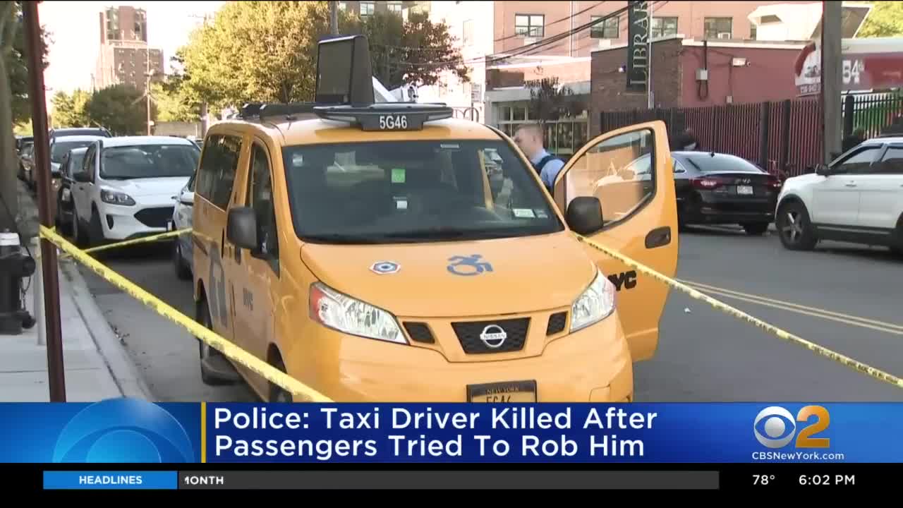 Police: Taxi driver killed after passengers tried to rob him