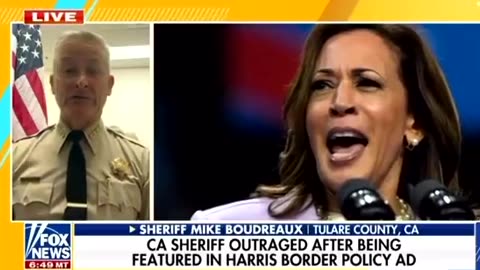 California Sheriff REJECTS Kamala Harris for NOT Supporting Law Enforcement