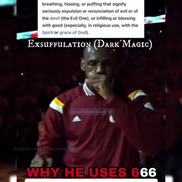 LeBron James Satanic Ritual.