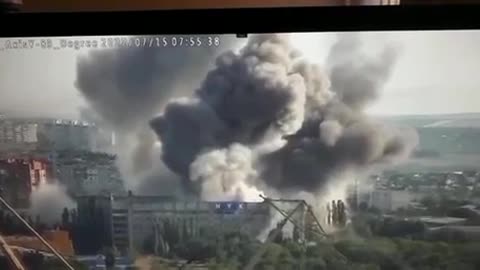 Bombing of Nicolaev, Ukraine.