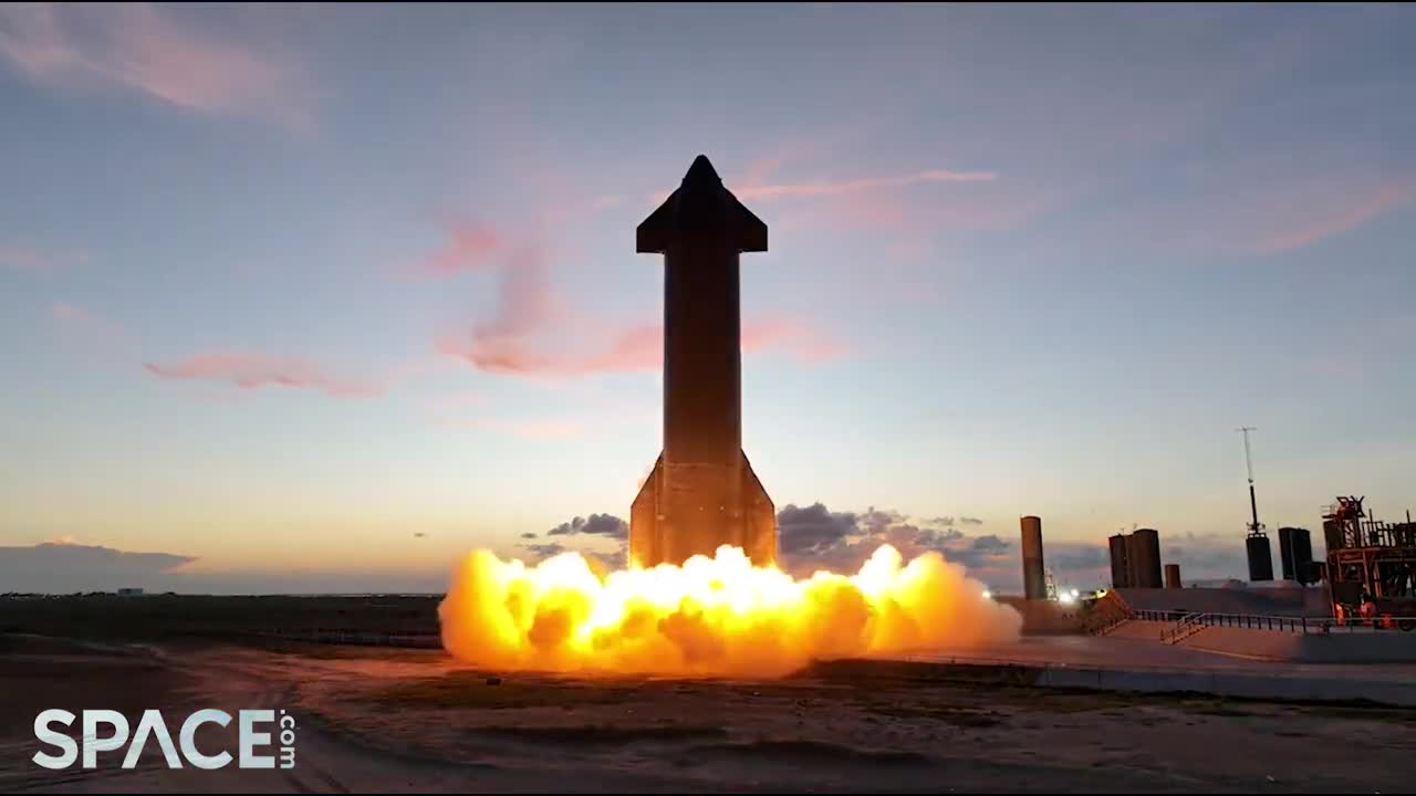 Watch as SpaceX fires up Starship 24 and Super Heavy Booster 7 in HD!