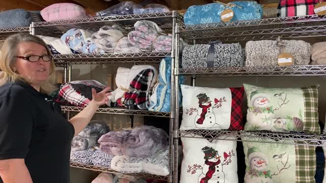 Opportunities Show Room - Video 20 - Blankets, Pillows & Plush Snowmen