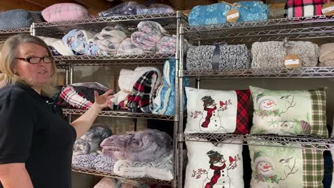 Opportunities Show Room - Video 20 - Blankets, Pillows & Plush Snowmen