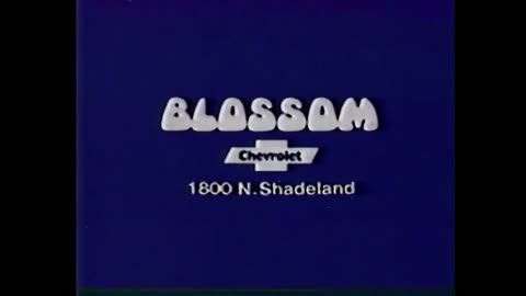 January 18, 1987 - Blossom Clearance Sale in Indianapolis