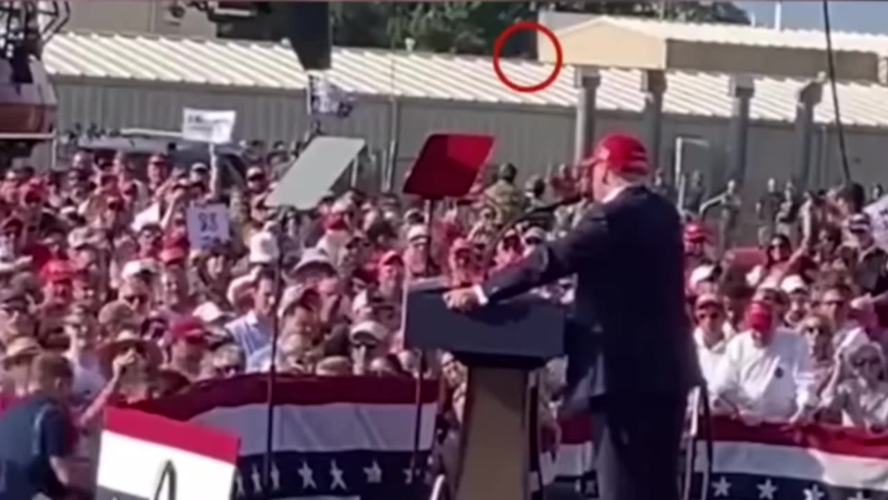 Shocking new footage made public shows Trump shooter running on roof, close to stage|Breaking|