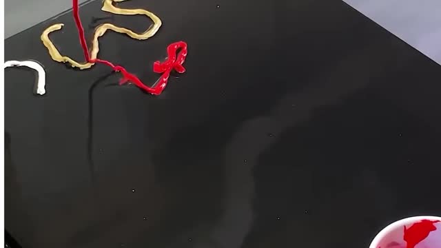 Fluid art masterpiece