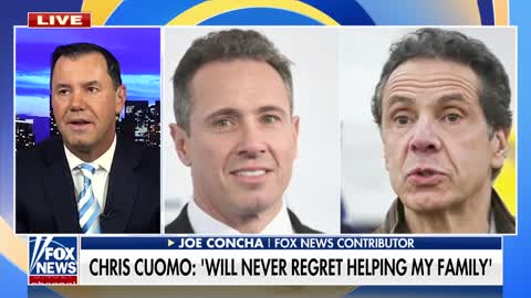 Concha rips Chris Cuomo's latest 'pathetic' attempt to look like 'the good guy'