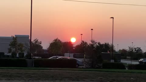 September 27, 2020 - Sunday Morning Sunrise in Avon, Indiana