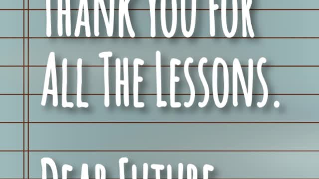Dear Past