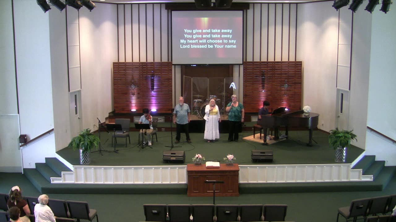 July 28, 2024, Joshua 20:1-9, "Jesus... My City Of Refuge" (Full)