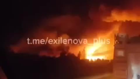 🔥💥 BOOM at Russian ammunition depot in Voronezh!